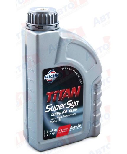 Моторное масло FUCHS TITAN Supersyn LONGLIFE PLUS 0W-30 1л