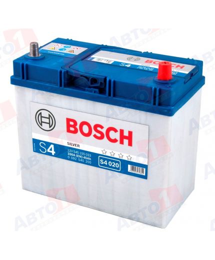 BOSCH Аккумулятор S4 020 (330А (45 А/ч) JIS