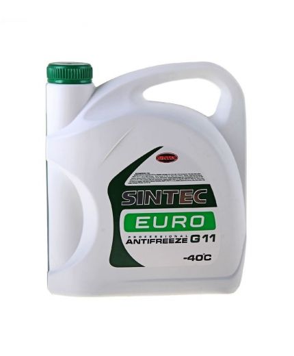 Антифриз SINTEC ANTIFREEZE EURO зелёный G11 5кг