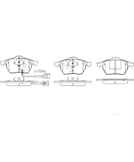 Patron Колодки дисковые передние Фото 2