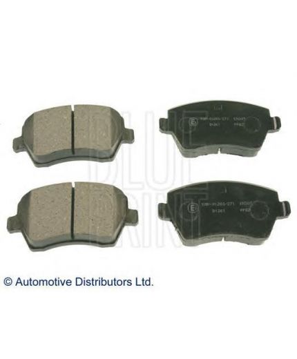 BLUE PRINT Колодки дисковые передние Фото 2