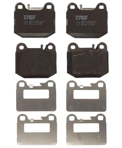 TRW Колодки дисковые задние