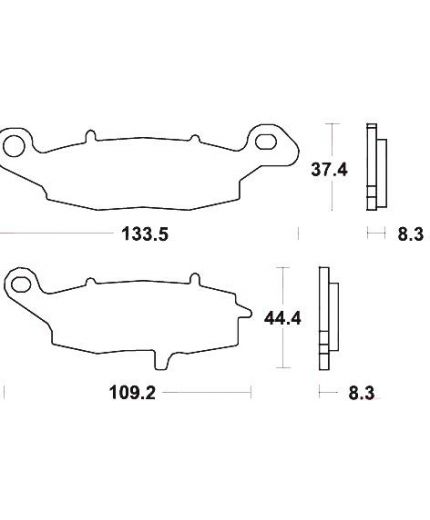 TRW Колодки дисковые передние