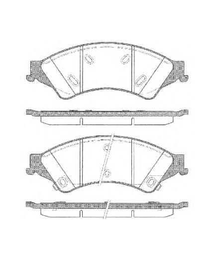 Stellox Колодки дисковые передние, с антискрипящими пластинами