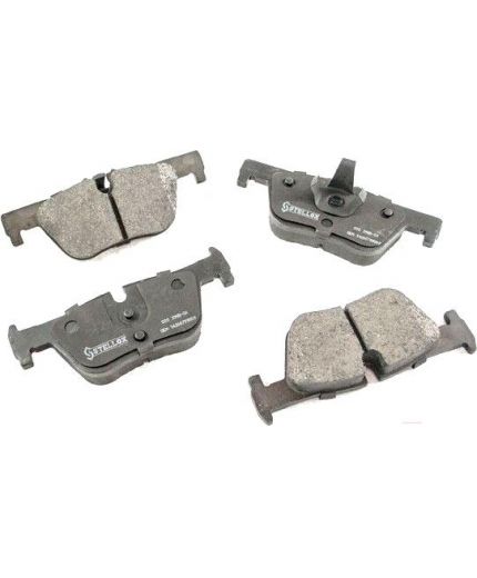 Stellox Колодки дисковые задние, с антискрипными пластинами