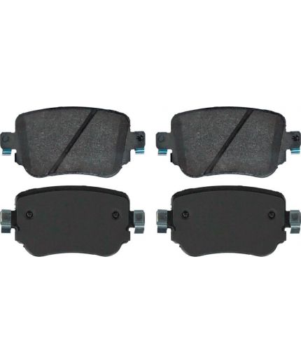 Stellox Колодки дисковые задние, с антискрипными пластинами