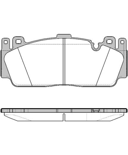 REMSA Колодки дисковые	передние