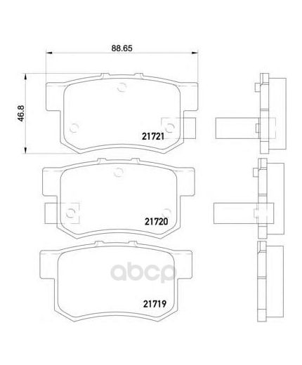 Textar Колодки дисковые задние Фото 2