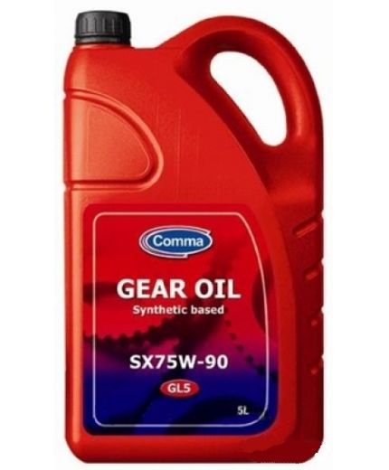 Трансмиссионное масло COMMA GEAR OIL 75W-90 GL-5 5л