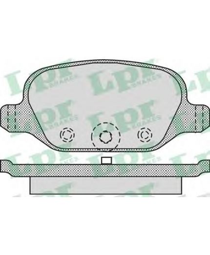LPR Колодки дисковые