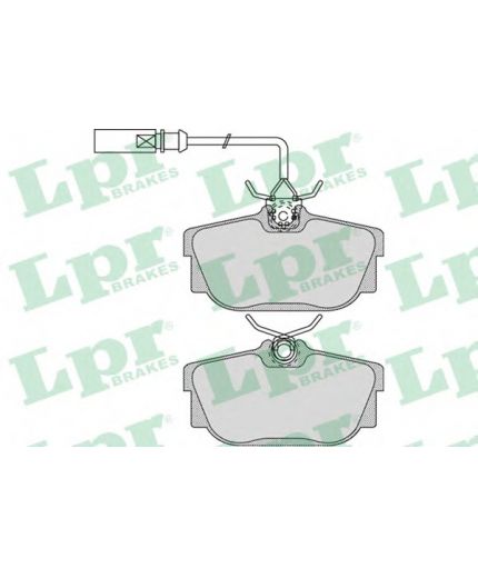 LPR Колодки дисковые