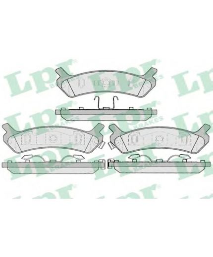 LPR Колодки дисковые