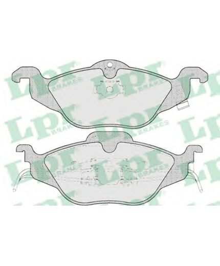 LPR Колодки дисковые