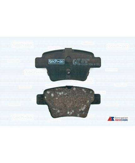 TECH-AS Колодки дисковые