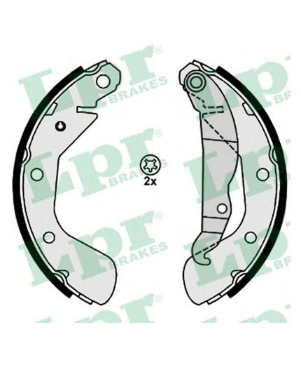 LPR Колодки барабанные