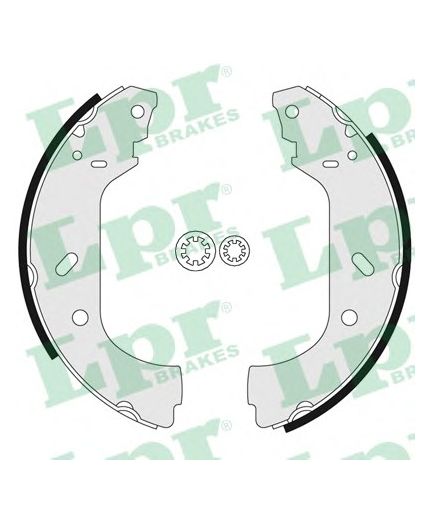 LPR Колодки барабанные