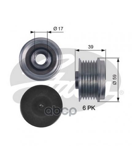 GATES Шкив генератора