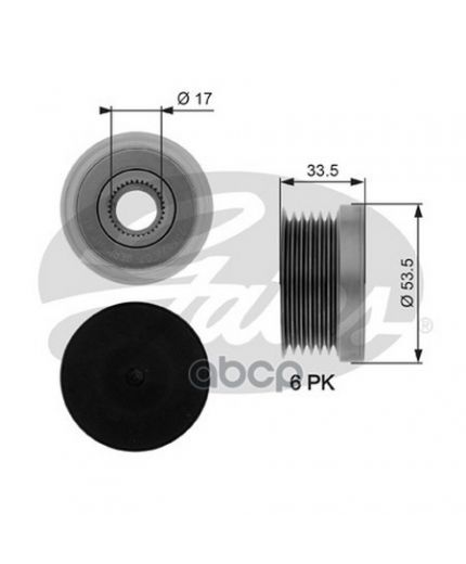 GATES Шкив генератора