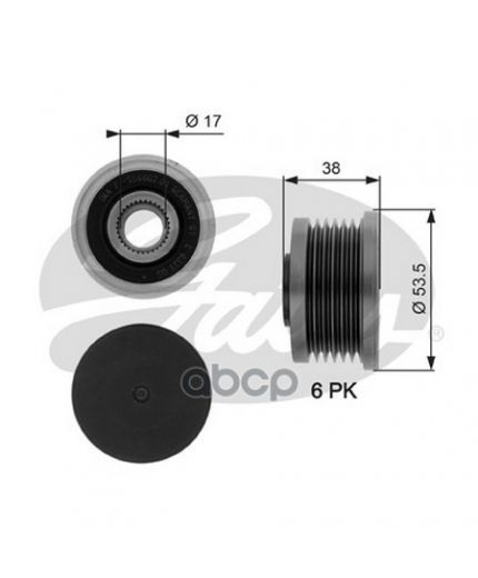 GATES Шкив генератора
