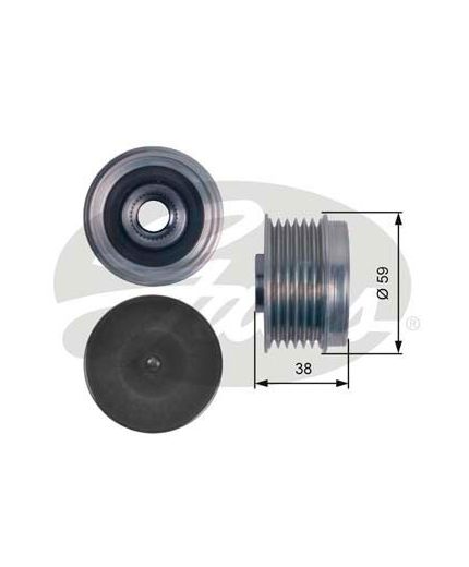 GATES Шкив генератора