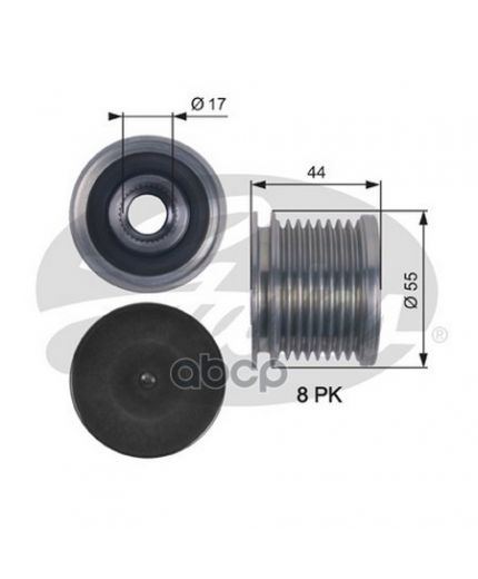 GATES Шкив генератора