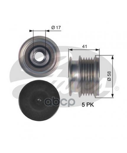 GATES Шкив генератора
