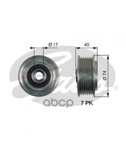 GATES Шкив генератора