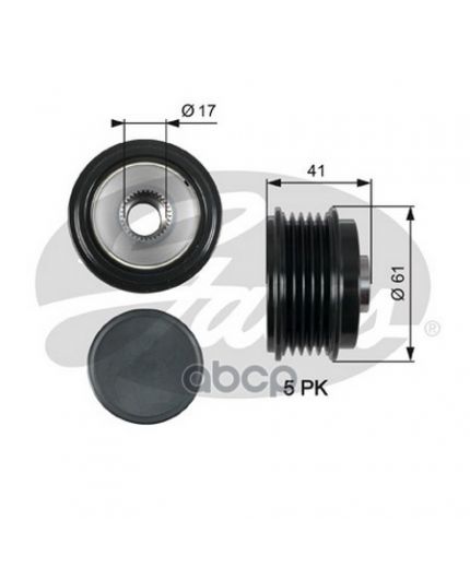 GATES Шкив генератора