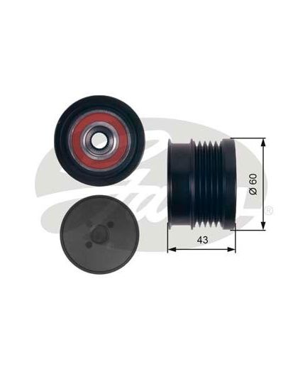 GATES Шкив генератора