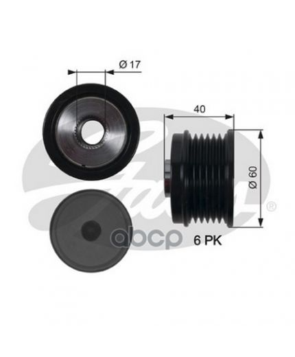 GATES Шкив генератора