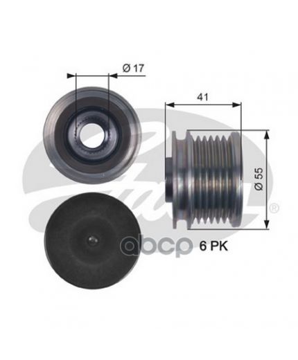 GATES Шкив генератора