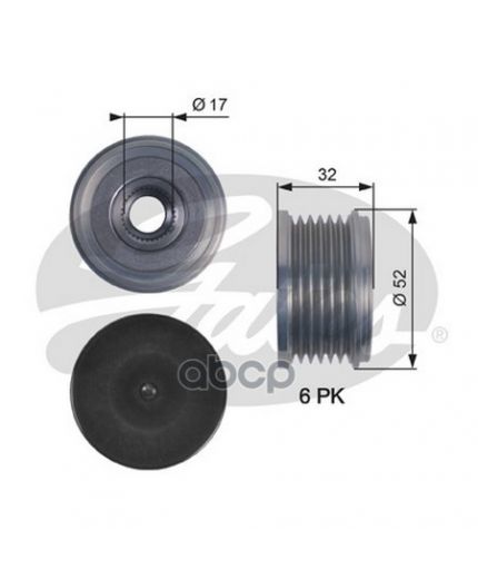 GATES Шкив генератора