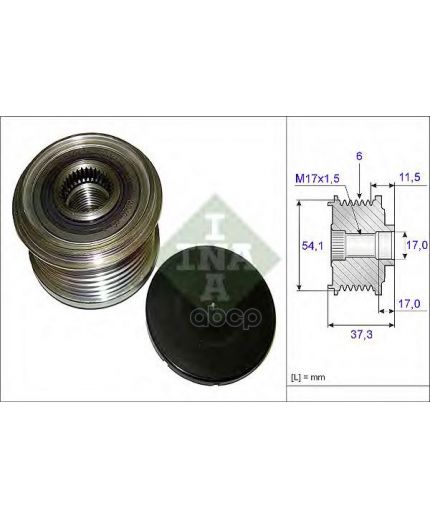 INA Шкив генератора