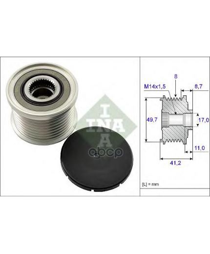 INA Шкив генератора