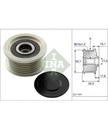 INA Шкив генератора