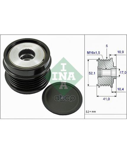 INA Шкив генератора