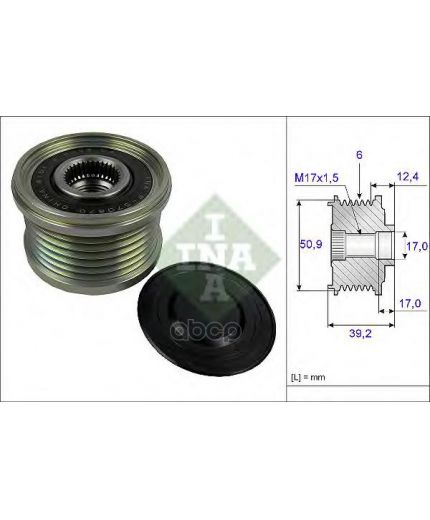 INA Шкив генератора