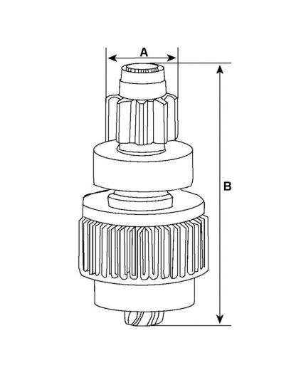 CARGO Бендикс стартера Фото 2
