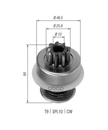 Magneti Marelli Бендикс стартера
