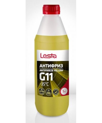 Антифриз LESTA ANTIFREEZE YELLOW желтый G11 -35 1кг