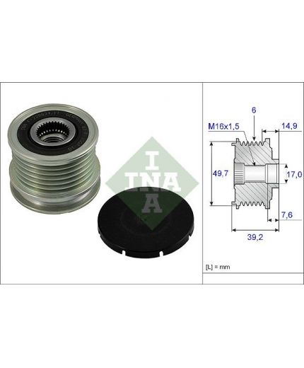 INA Шкив генератора