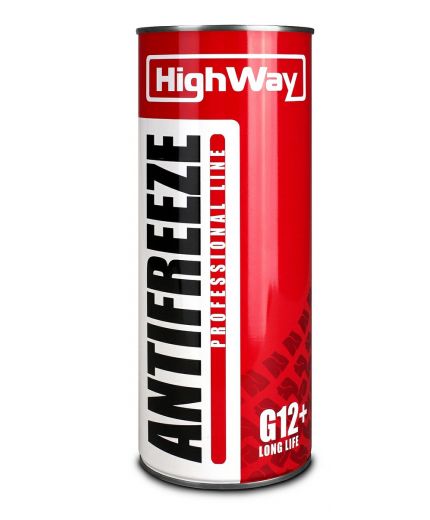 Антифриз HighWay ANTIFREEZE LONG LIFE G12+ красный -40°C 1кг