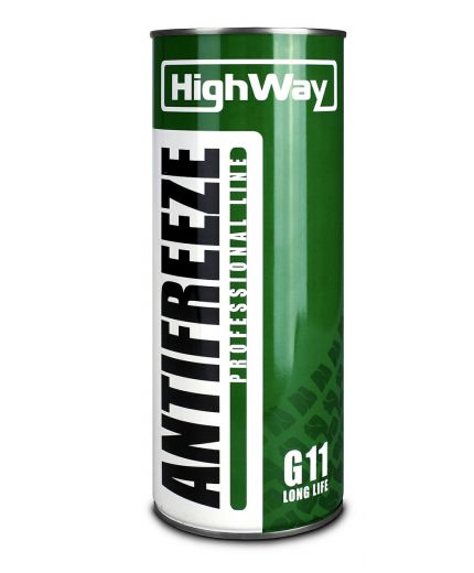 Антифриз HighWay ANTIFREEZE LONG LIFE G11 зеленый -40°C 1кг