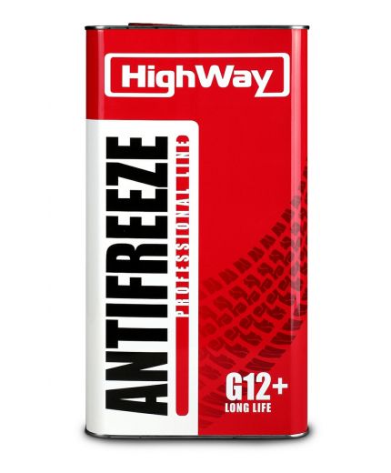 Антифриз HighWay ANTIFREEZE LONG LIFE G12+ красный -40°C 5кг