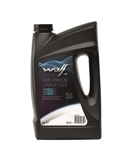 Антифриз WOLF Anti-freeze LongLife концентрат красный G13 4л