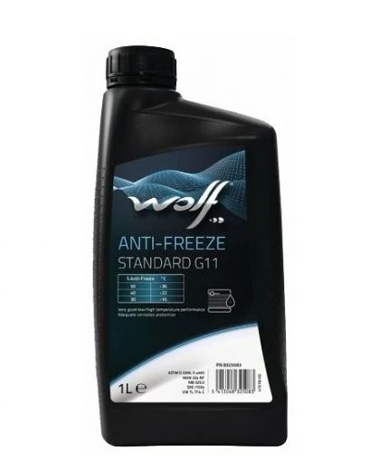 Антифриз WOLF Anti-freeze Standard концентрат синий G11 1л