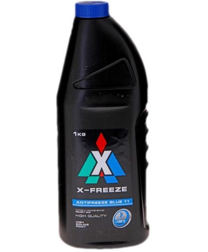Антифриз X-FREEZE BLUE синий -45°С 1кг 870 мл