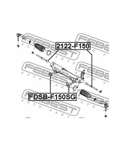 FEBEST Тяга рулевая Фото 2