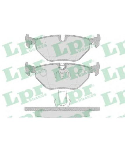 LPR Колодки дисковые