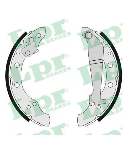 LPR Колодки барабанные